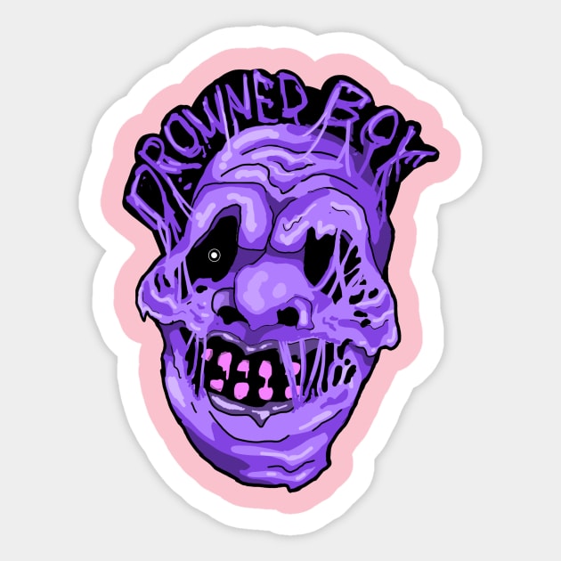 Melting Ghoul Sticker by DrownedBoyCosplay